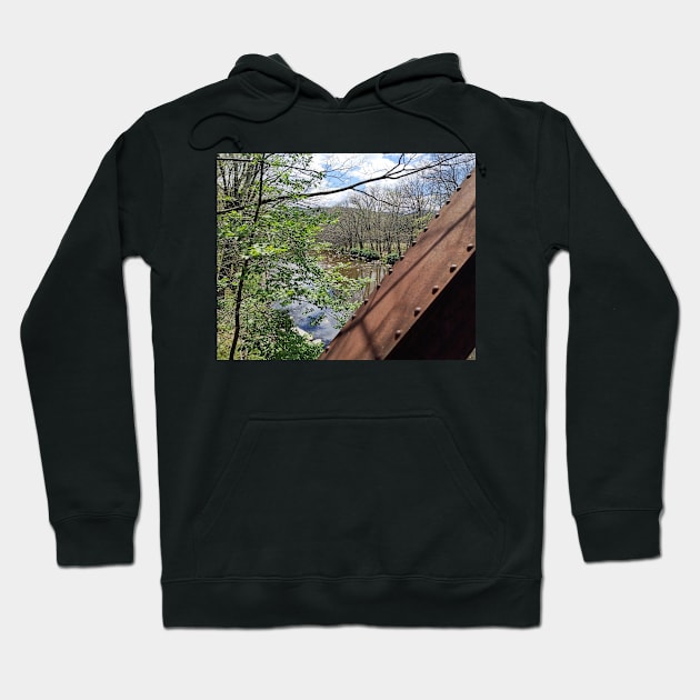 Saco River, White Mountains, New Hampshire, US Hoodie by allthumbs